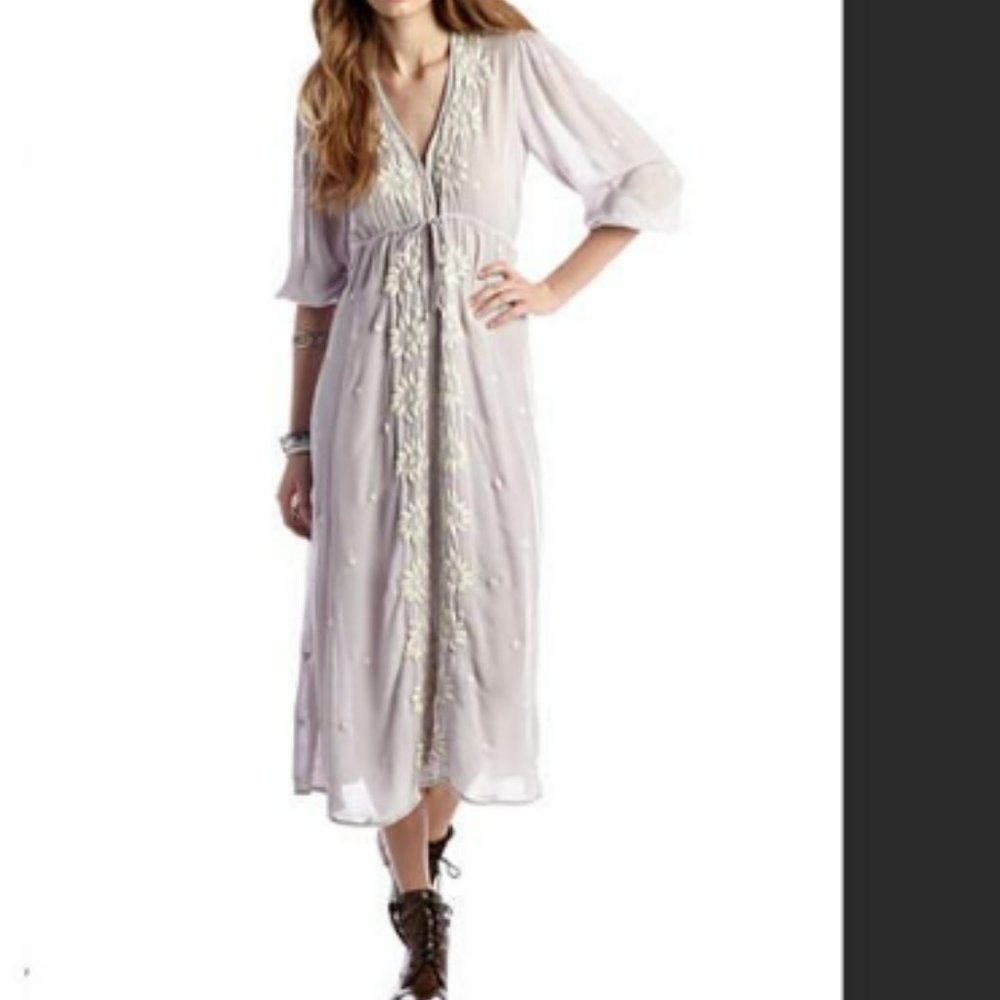 Free People Fable Boho Maxi Dress in size Small - Picture 9 of 9
